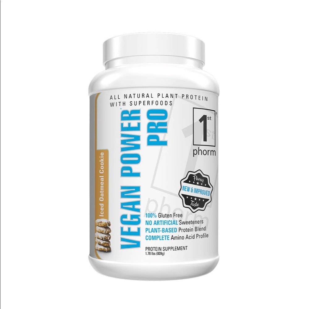 1st Phorm vegan power protein - iced oatmeal cookie